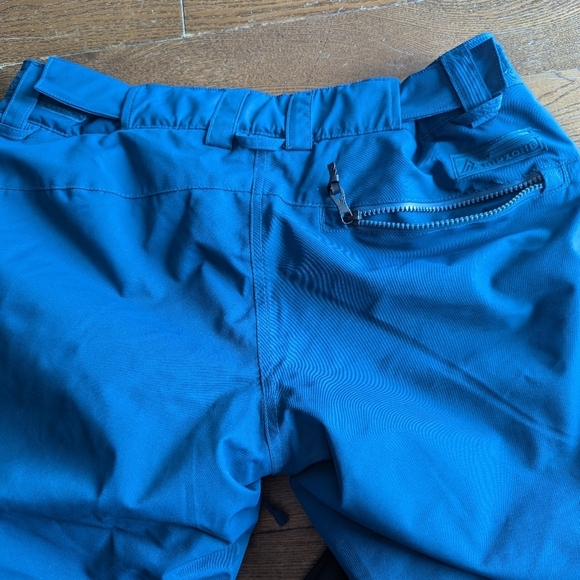 RIPZONE thermal fleece insulated ski/snowboarding/snow pants blue women's size M - Picture 9 of 13